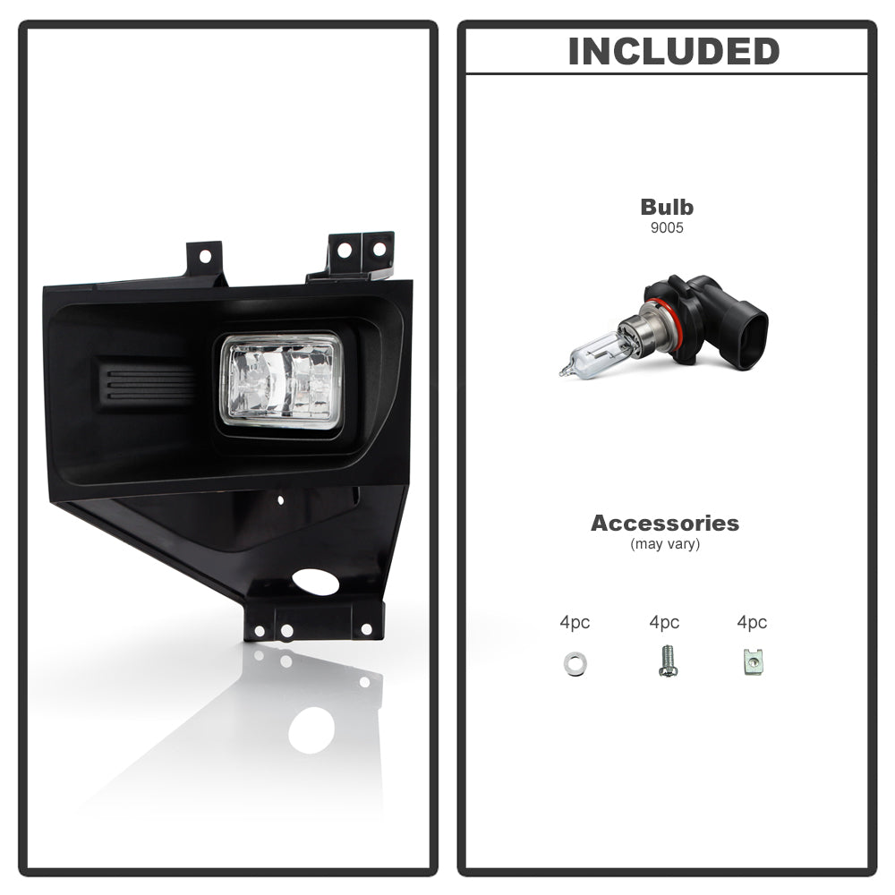 Spyder Auto 9051104 OEM Style Fog Lights - Left - (Driver Side) - Clear