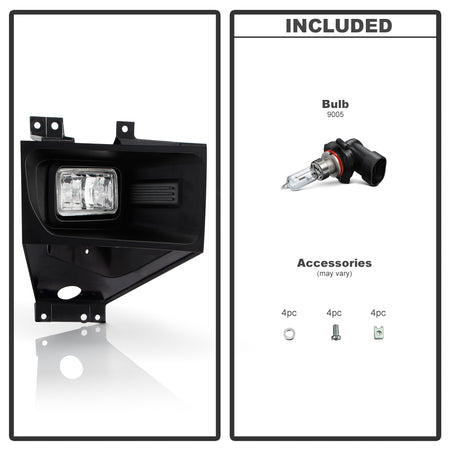 Spyder Auto 9051111 OEM Style Fog Lights - Right - ( Passenger Side ) - Clear