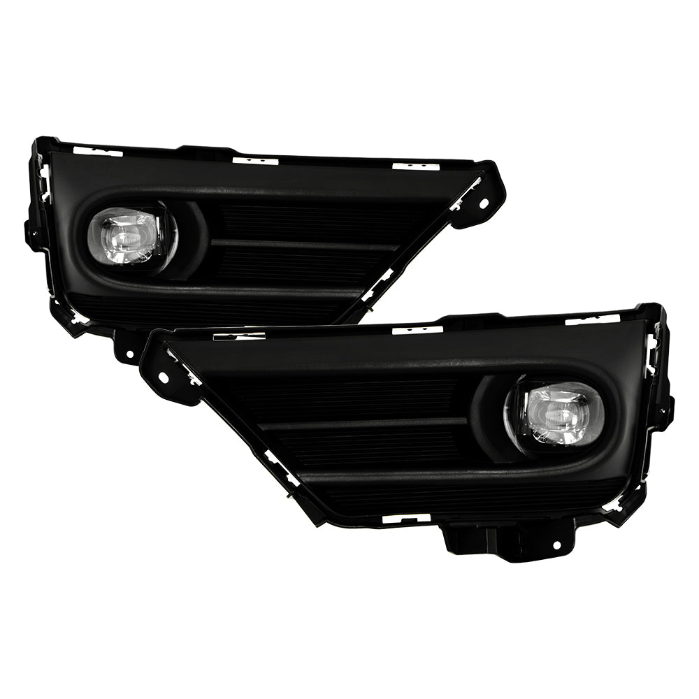 Spyder Auto 9051227 OEM Full LED Fog Lights w/Switch - Clear