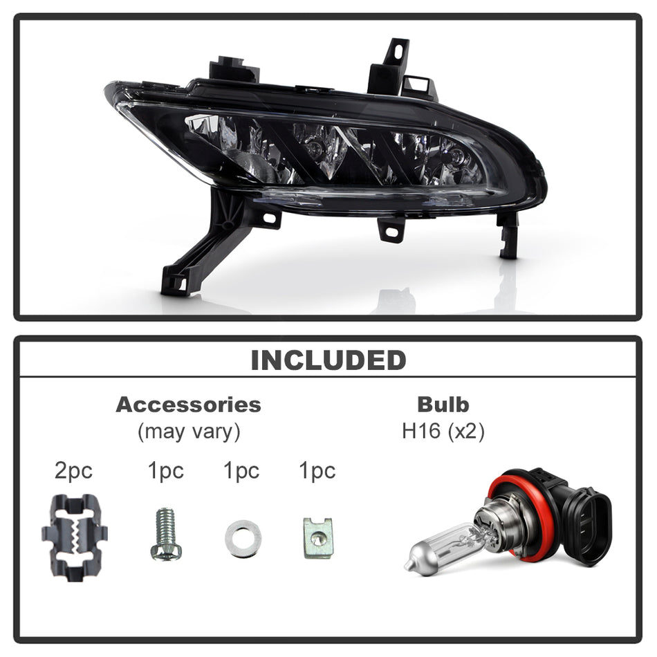Spyder Auto 9051265 OEM Fog Light - Left - (Driver Side)