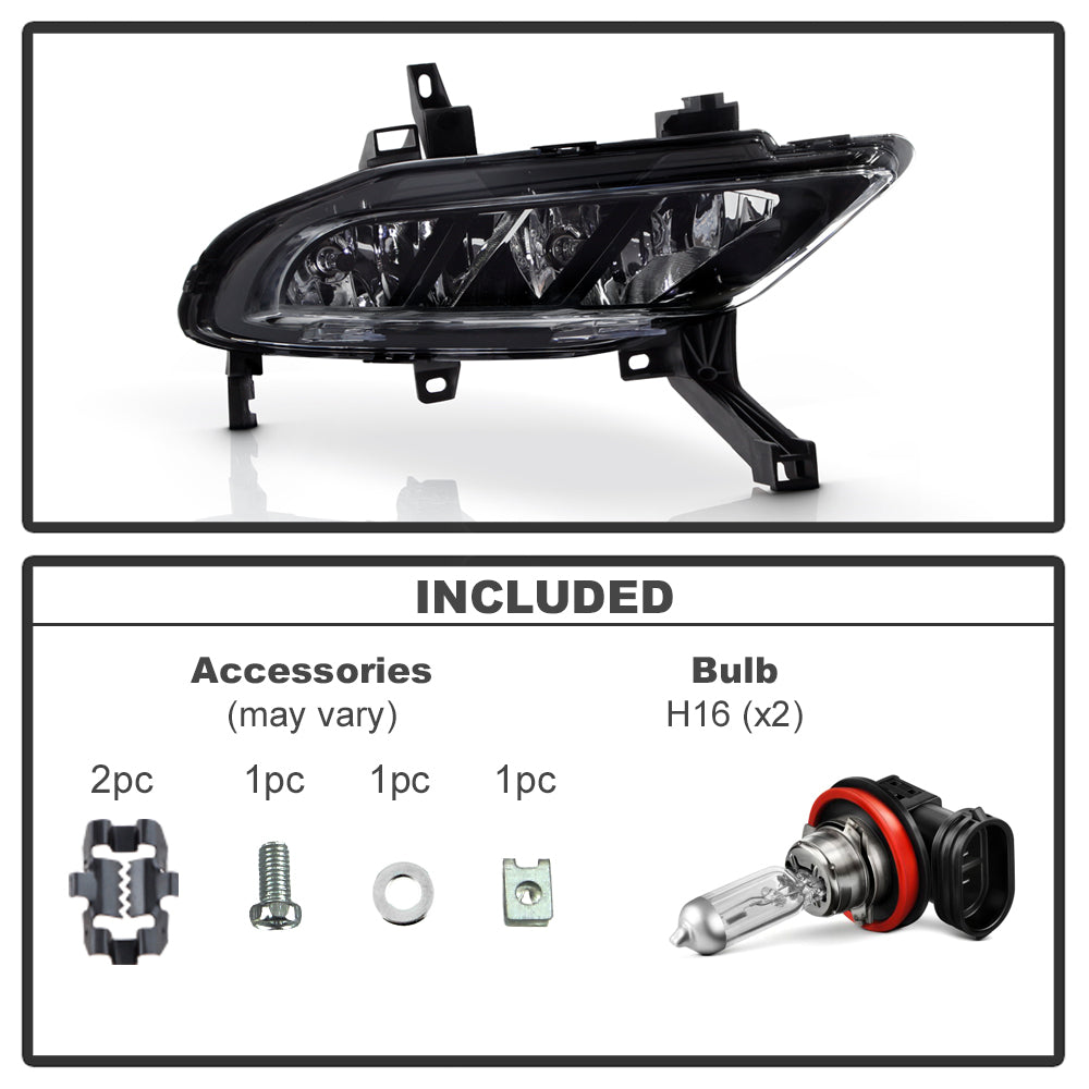 Spyder Auto 9051272 OEM Fog Light - Right - (Passenger Side)