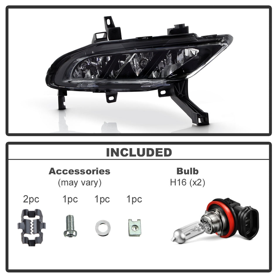 Spyder Auto 9051272 OEM Fog Light - Right - (Passenger Side)