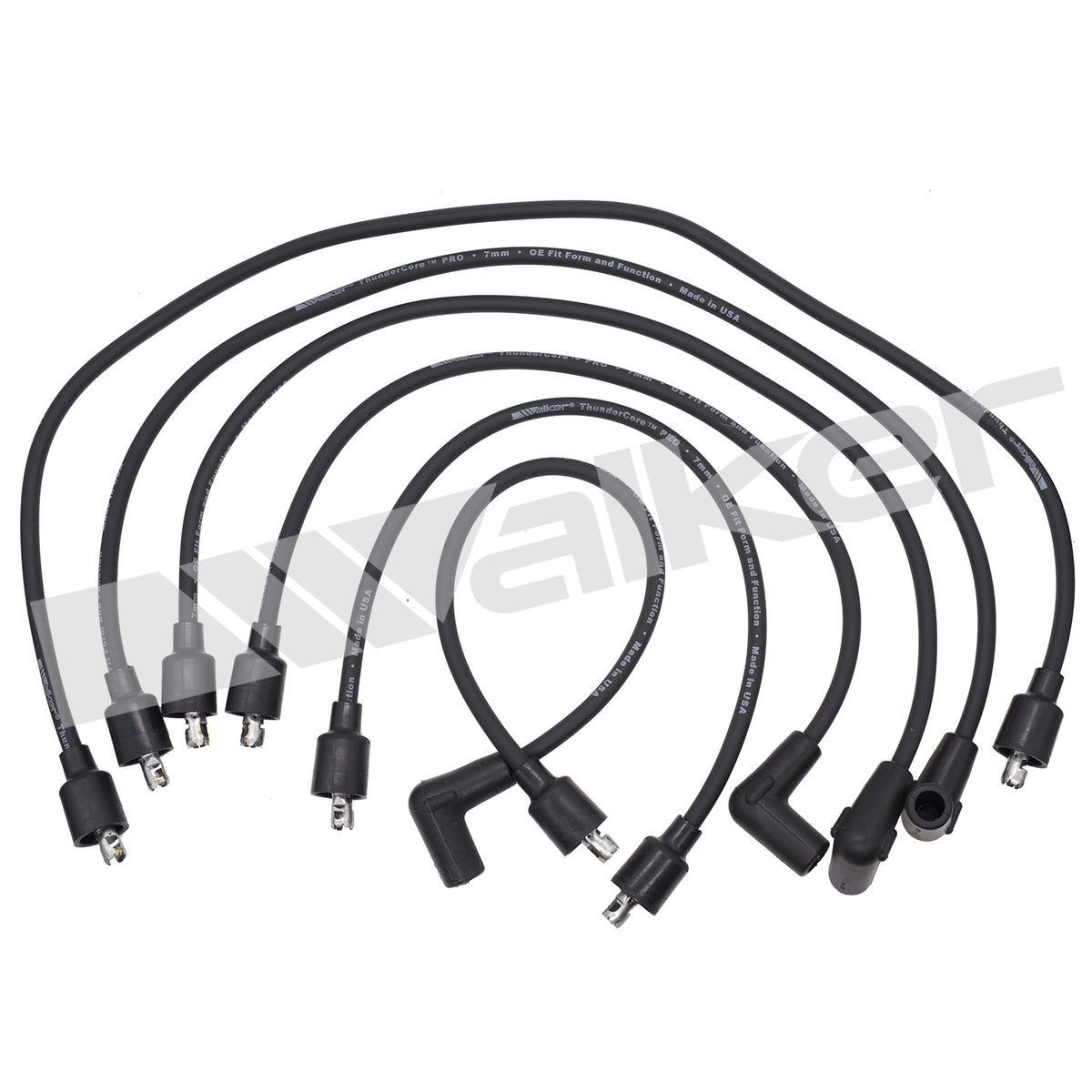 Walker Products ThunderCore PRO Spark Plug Wire Set - 924-1037