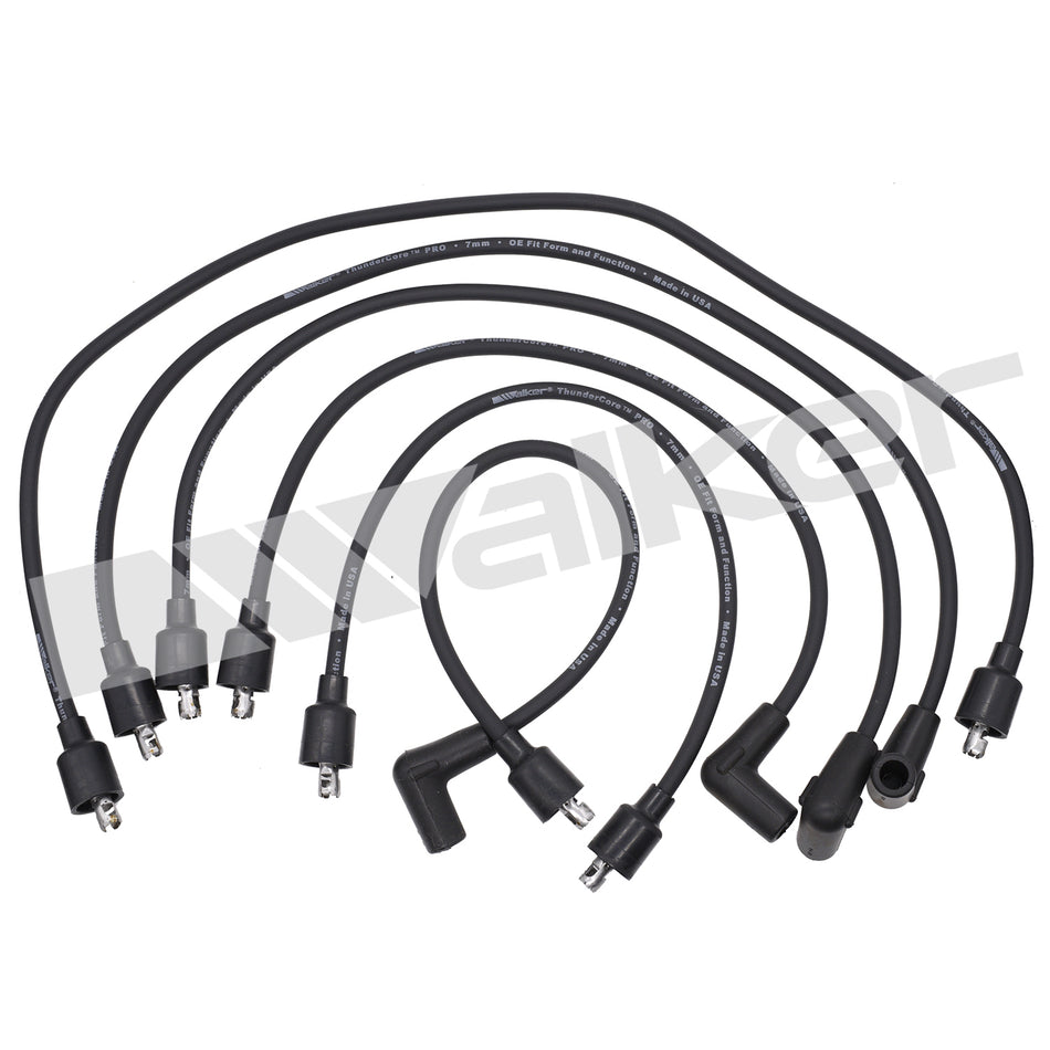 Walker Products ThunderCore PRO Spark Plug Wire Set - 924-1037