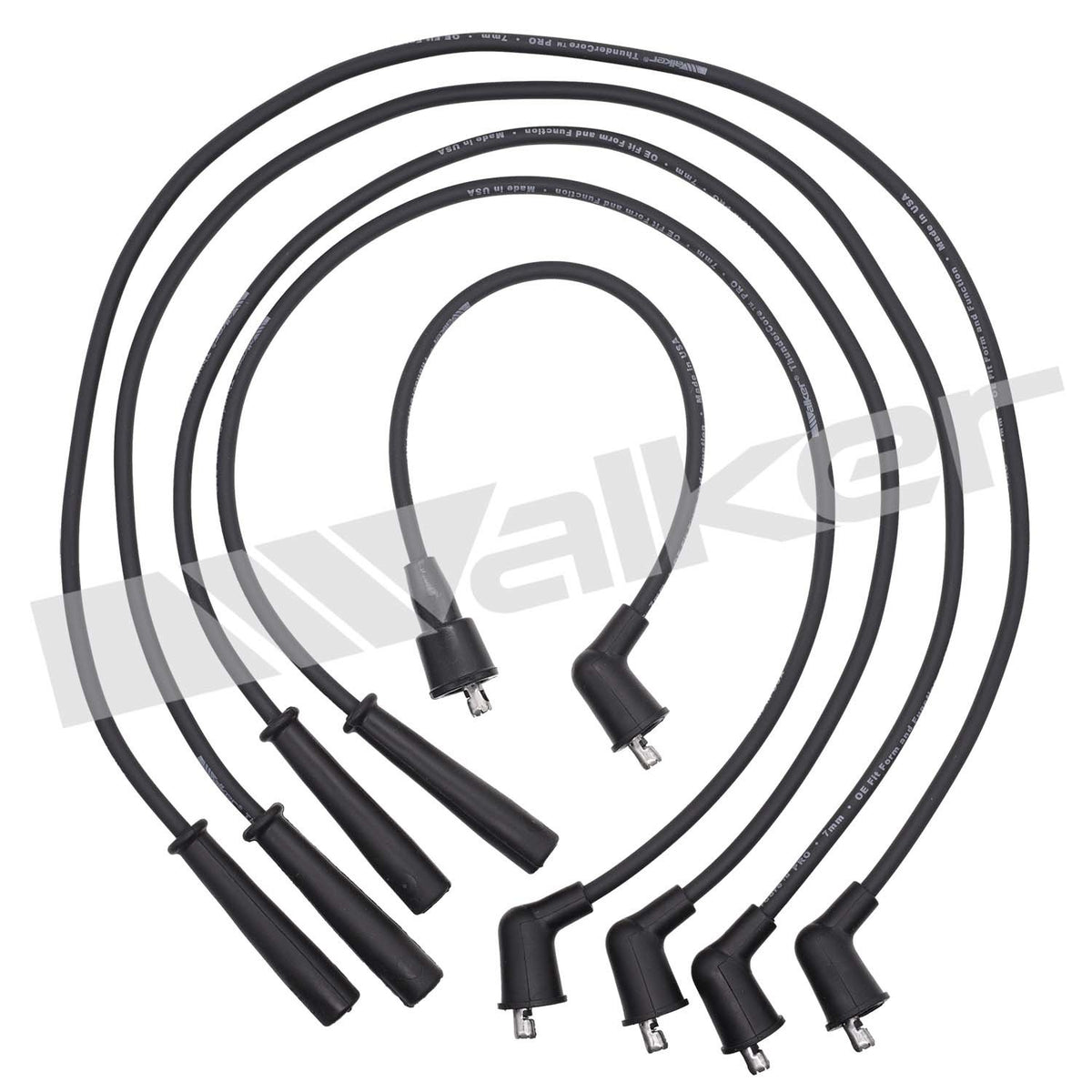 Walker Products ThunderCore PRO Spark Plug Wire Set - 924-1044