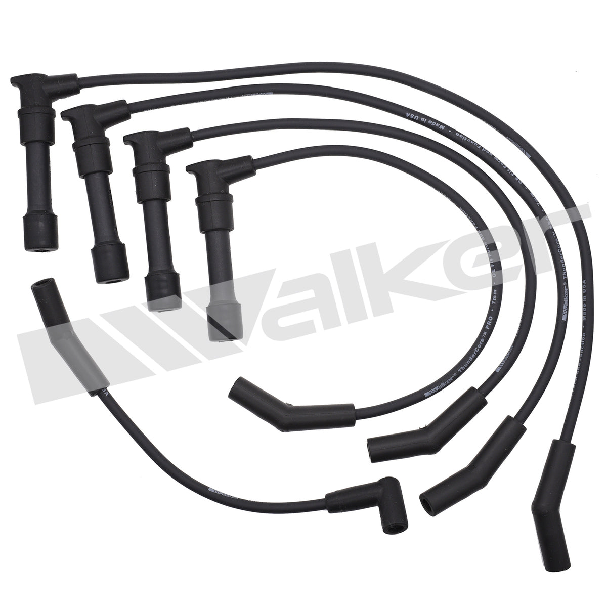 Walker Products ThunderCore PRO Spark Plug Wire Set - 924-1166