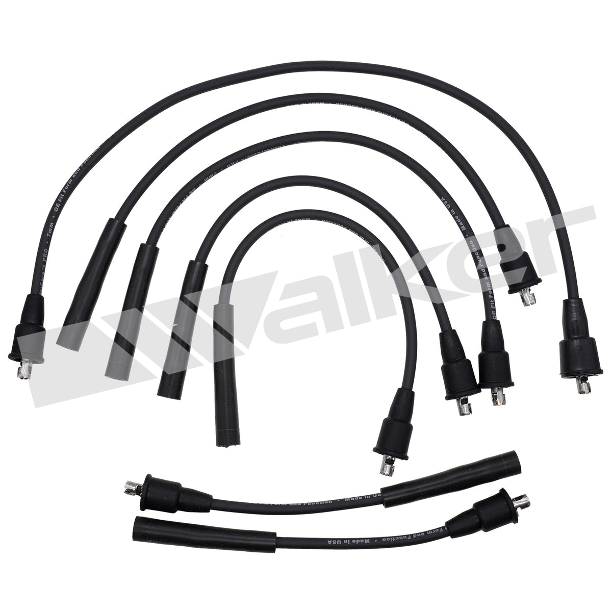 Walker Products ThunderCore PRO Spark Plug Wire Set - 924-1256