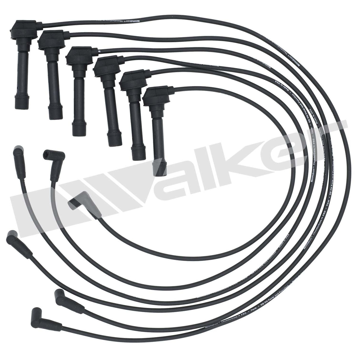 Walker Products ThunderCore PRO Spark Plug Wire Set - 924-1323