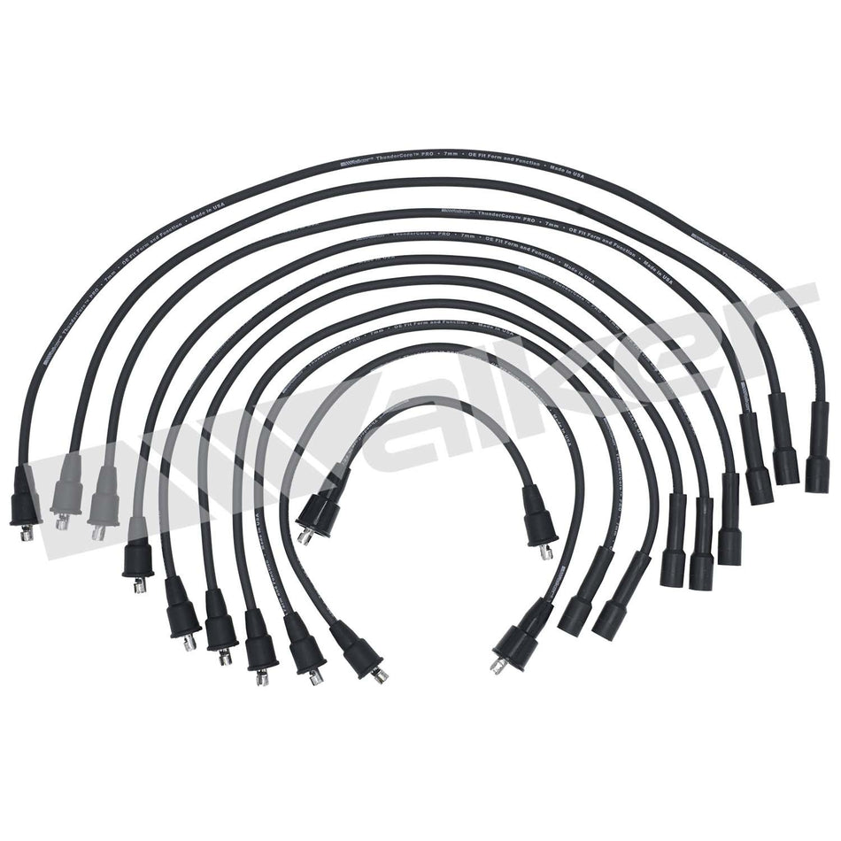 Walker Products ThunderCore PRO Spark Plug Wire Set - 924-1412