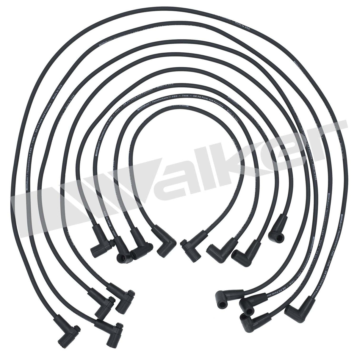 Walker Products ThunderCore PRO Spark Plug Wire Set - 924-1419
