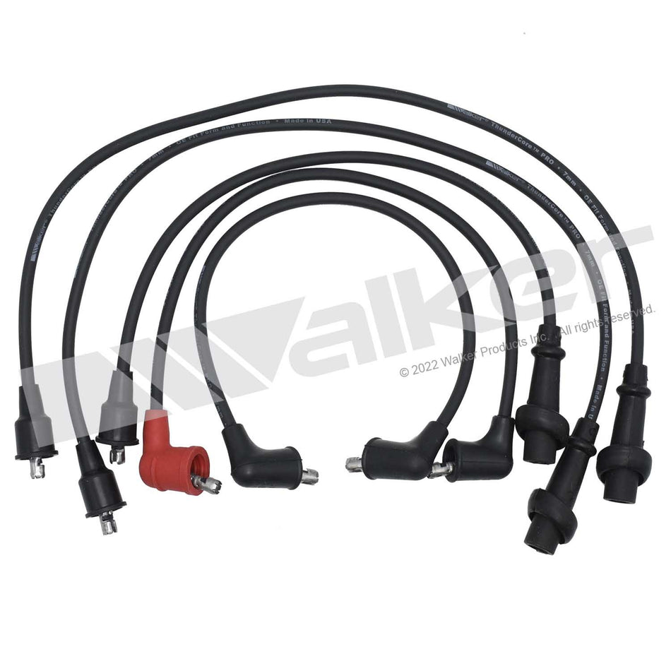 Walker Products ThunderCore PRO Spark Plug Wire Set - 924-1454