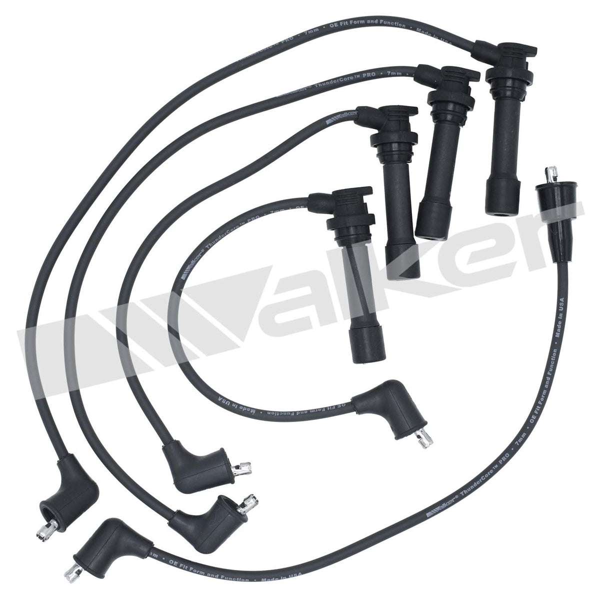 Walker Products ThunderCore PRO Spark Plug Wire Set - 924-1458