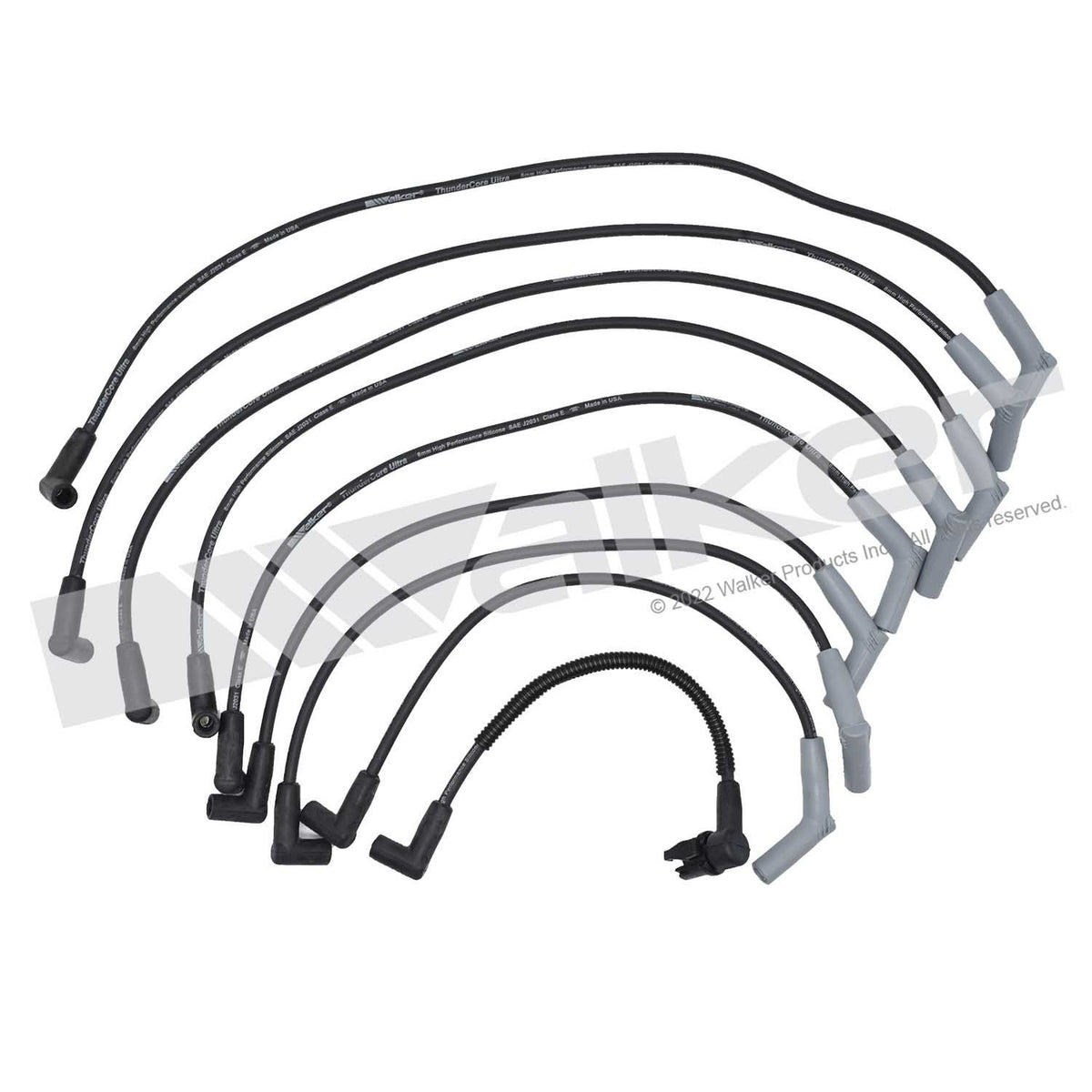 Walker Products ThunderCore PRO Spark Plug Wire Set - 924-1604