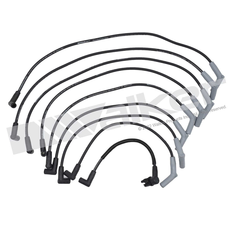 Walker Products ThunderCore PRO Spark Plug Wire Set - 924-1604
