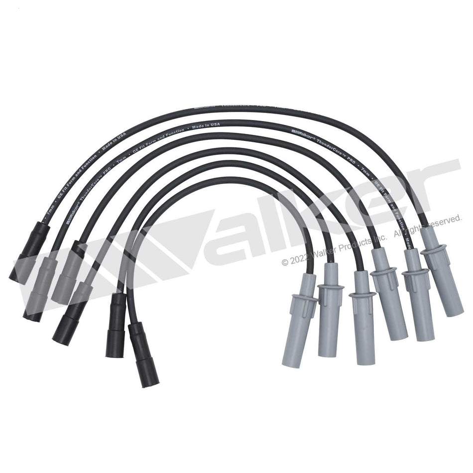 Walker Products ThunderCore PRO Spark Plug Wire Set - 924-1607