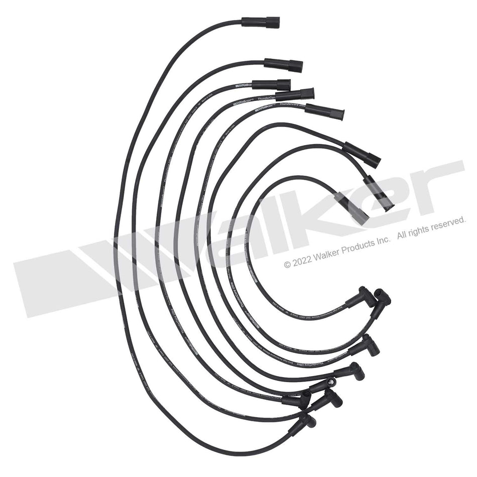 Walker Products ThunderCore PRO Spark Plug Wire Set - 924-1611