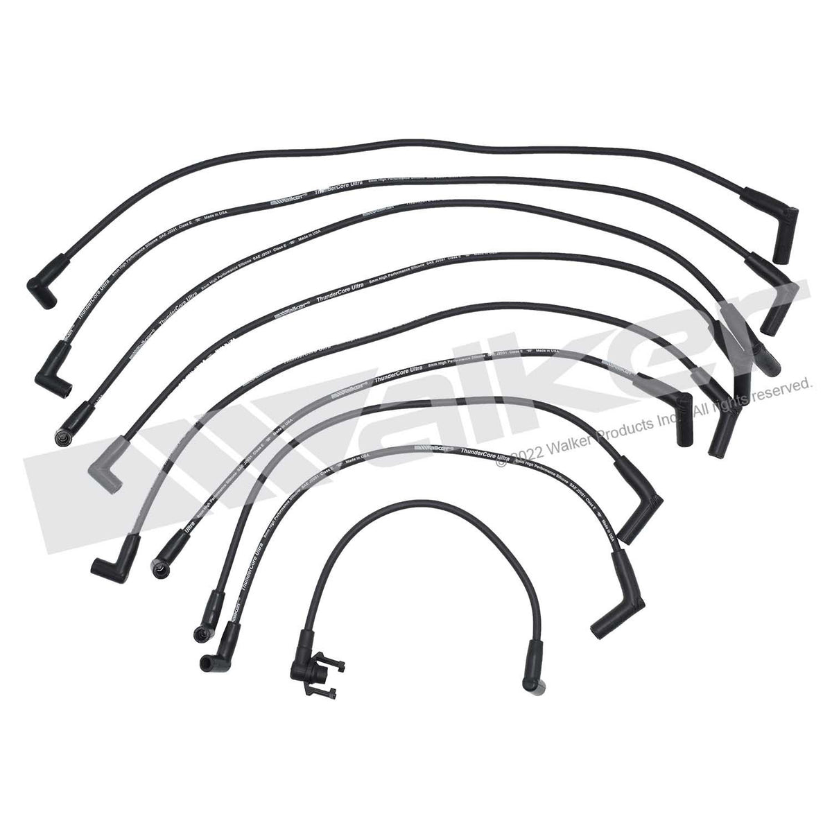 Walker Products ThunderCore PRO Spark Plug Wire Set - 924-1793