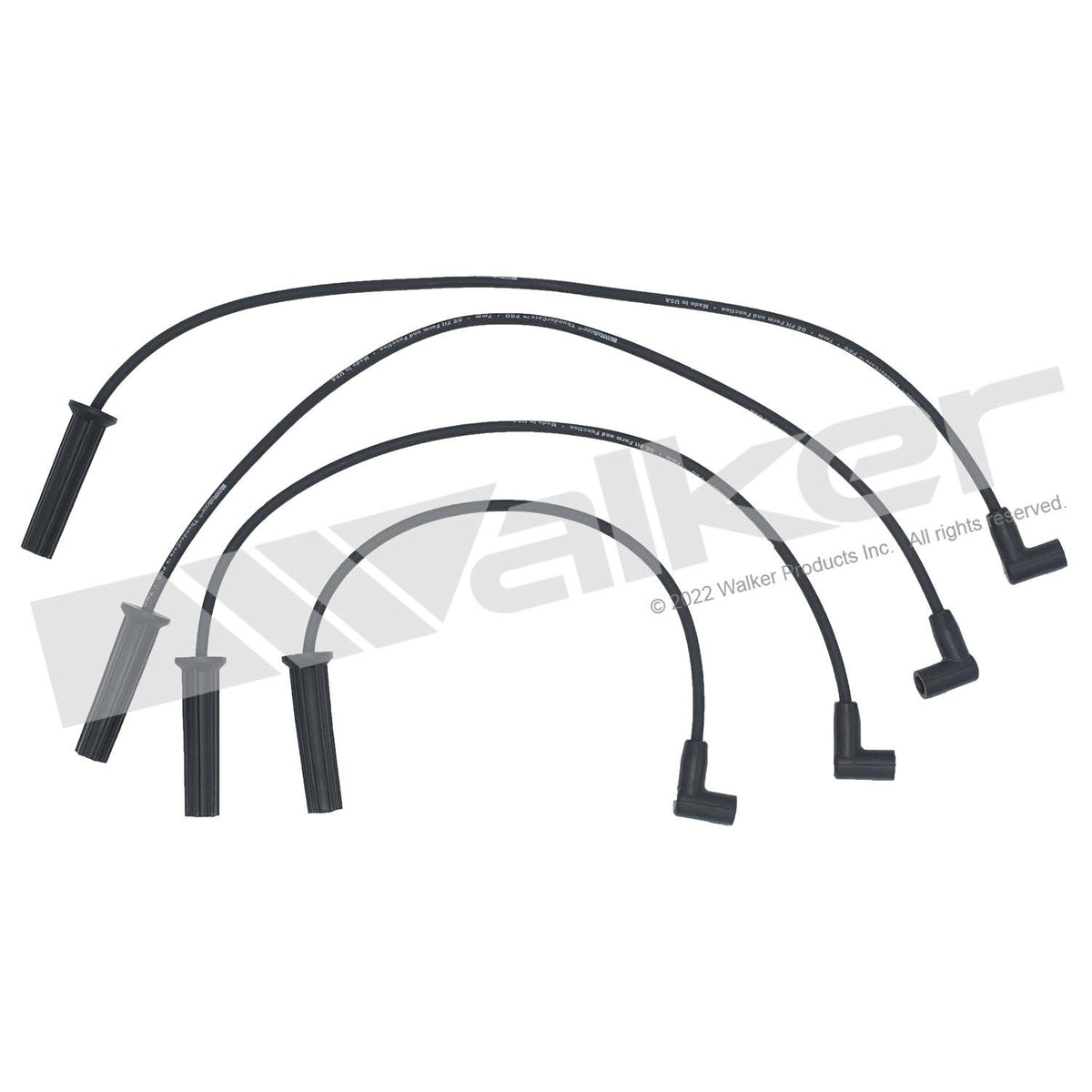 Walker Products ThunderCore PRO Spark Plug Wire Set - 924-1797