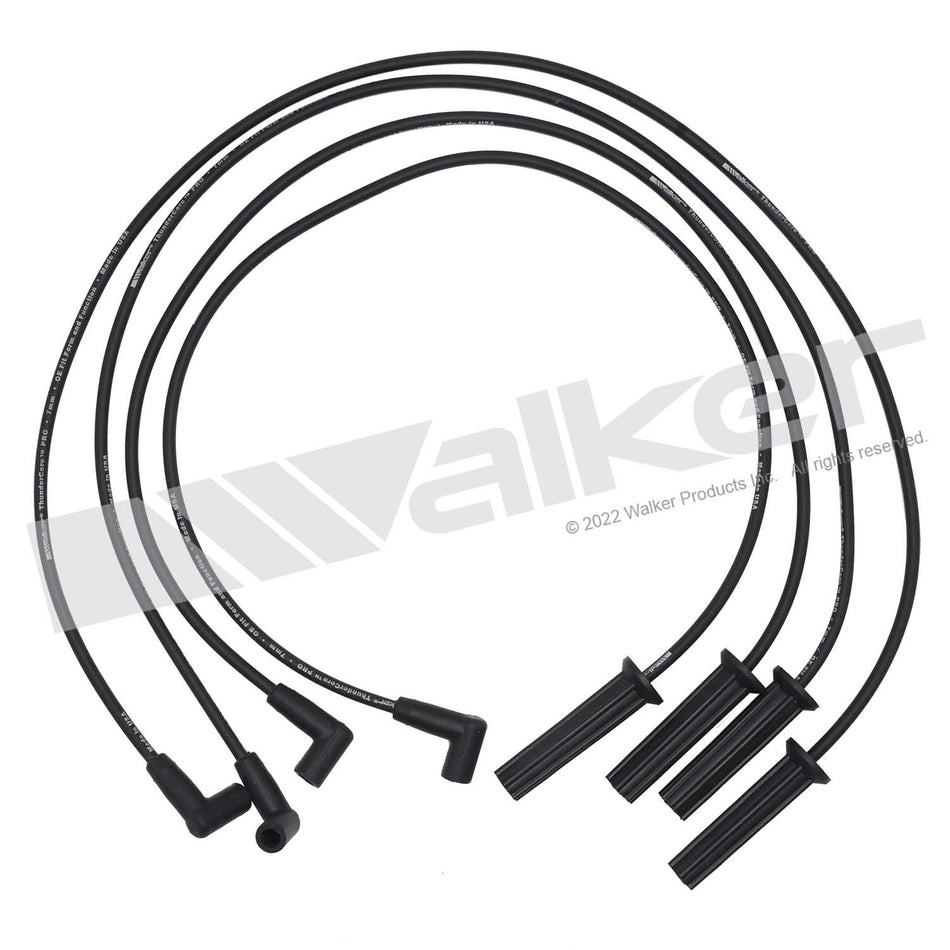 Walker Products ThunderCore PRO Spark Plug Wire Set - 924-1804