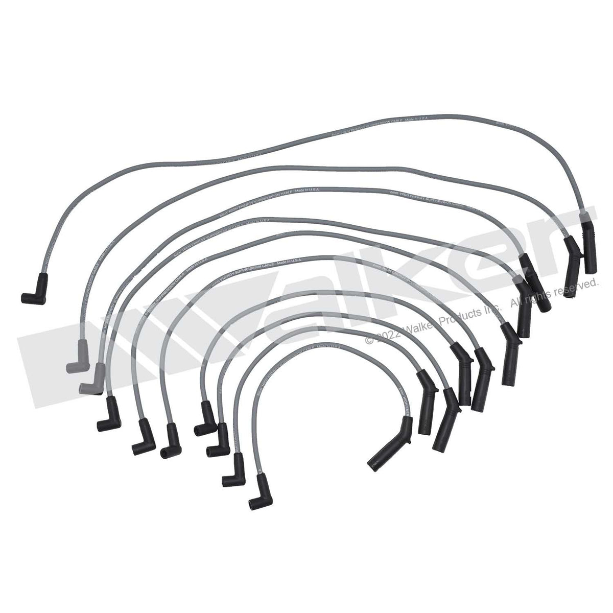 Walker Products ThunderCore PRO Spark Plug Wire Set - 924-1825