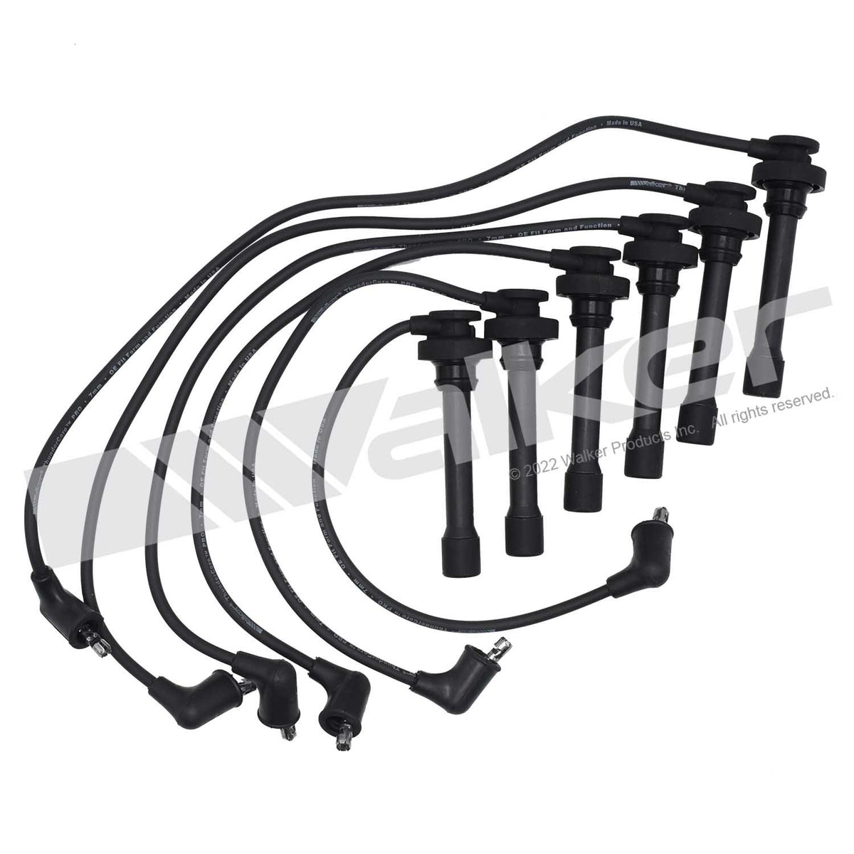 Walker Products ThunderCore PRO Spark Plug Wire Set - 924-1846