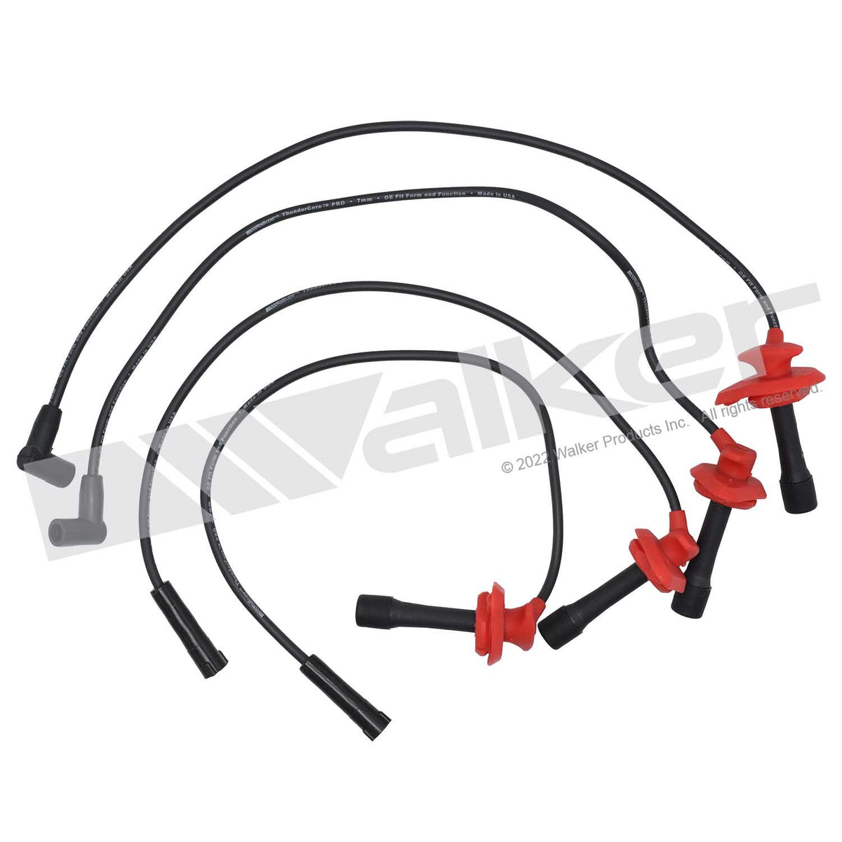 Walker Products ThunderCore PRO Spark Plug Wire Set - 924-1985