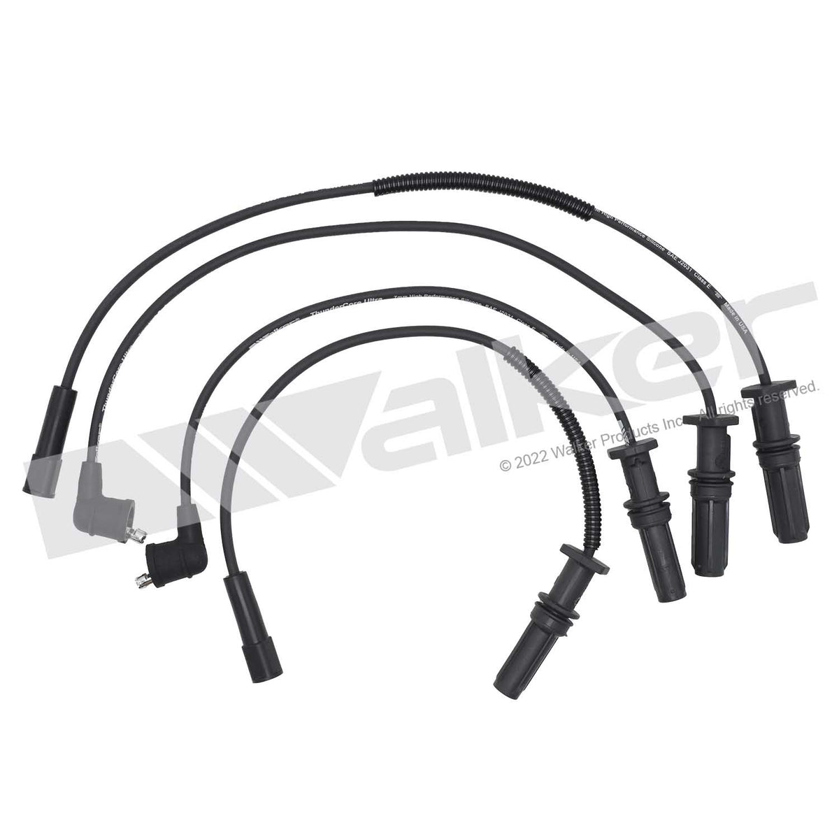 Walker Products ThunderCore PRO Spark Plug Wire Set - 924-1986