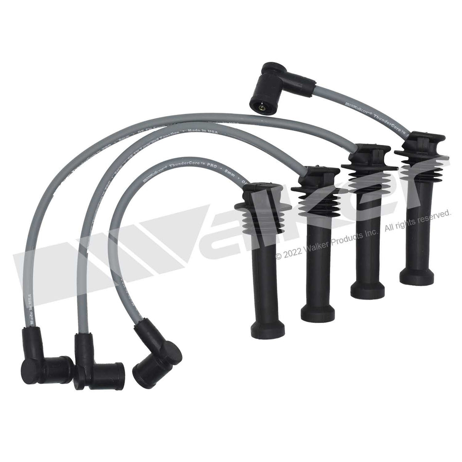 Walker Products ThunderCore PRO Spark Plug Wire Set - 924-2004