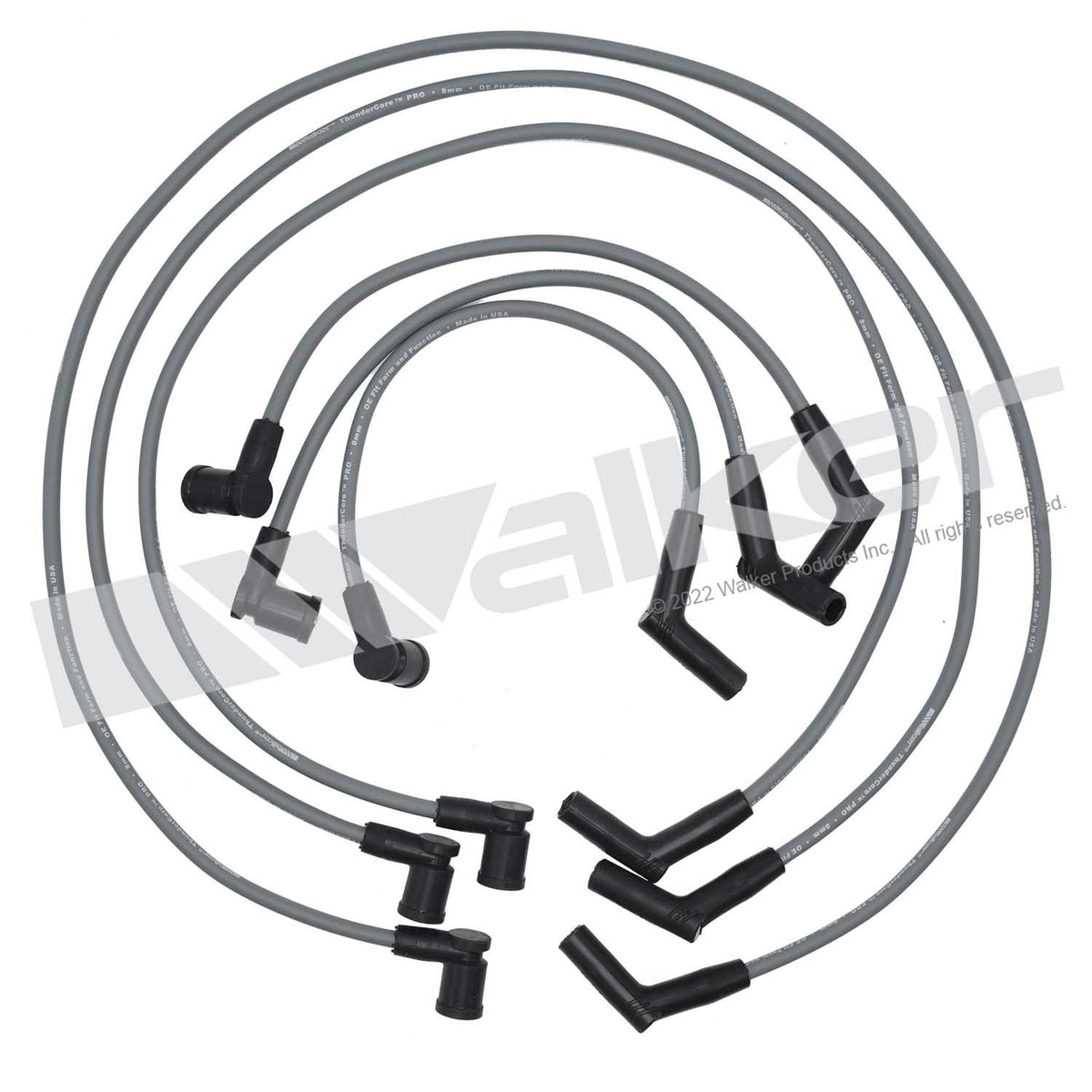 Walker Products ThunderCore PRO Spark Plug Wire Set - 924-2023