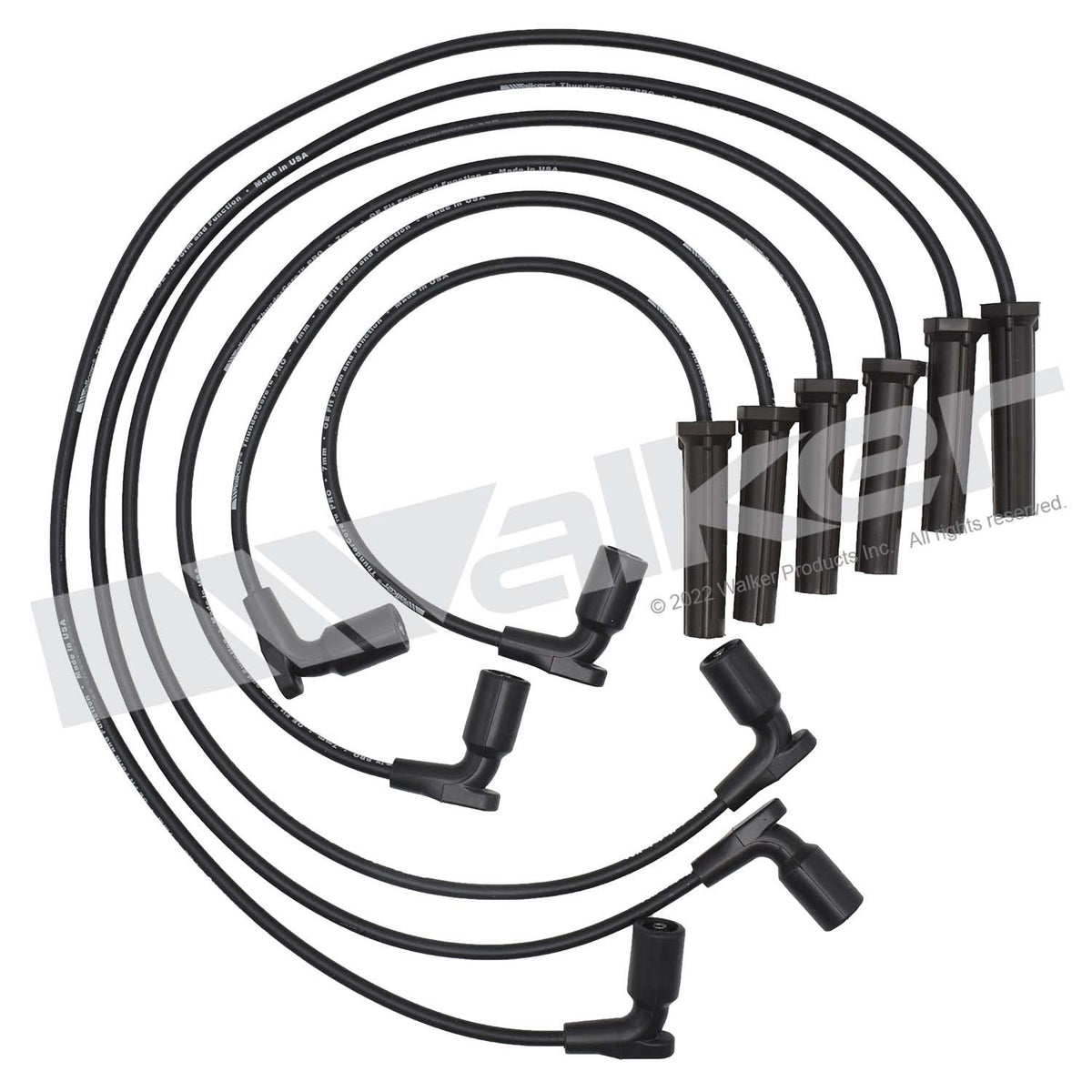 Walker Products ThunderCore PRO Spark Plug Wire Set - 924-2046
