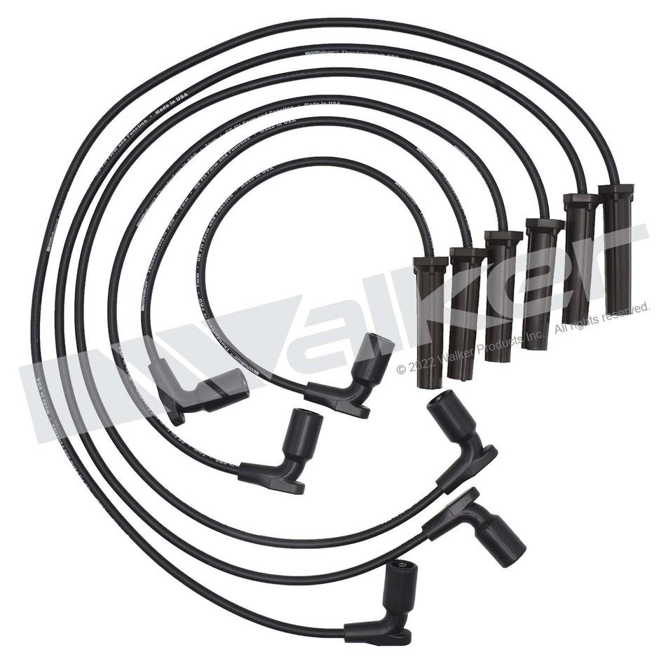 Walker Products ThunderCore PRO Spark Plug Wire Set - 924-2046