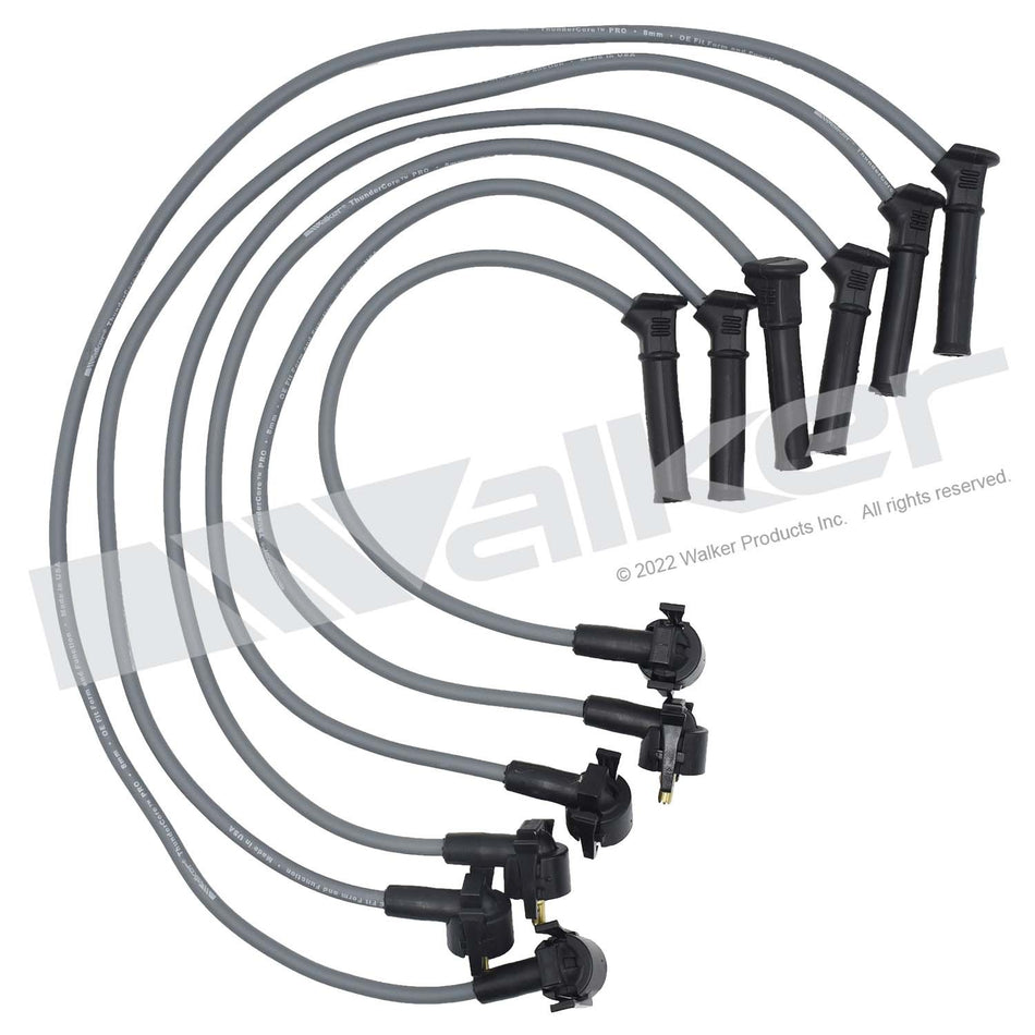 Walker Products ThunderCore PRO Spark Plug Wire Set - 924-2079