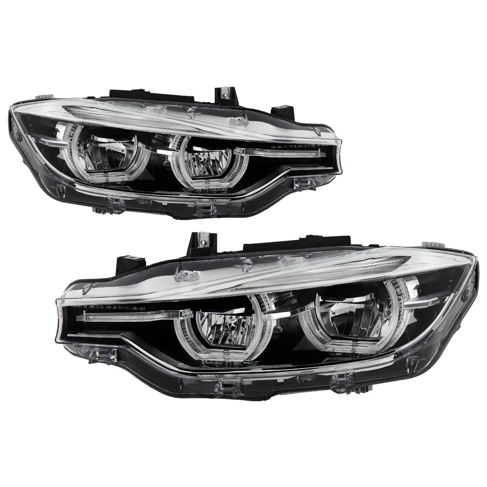 Spyder Auto 9948534 FULL LED Projector Headlights - Chrome