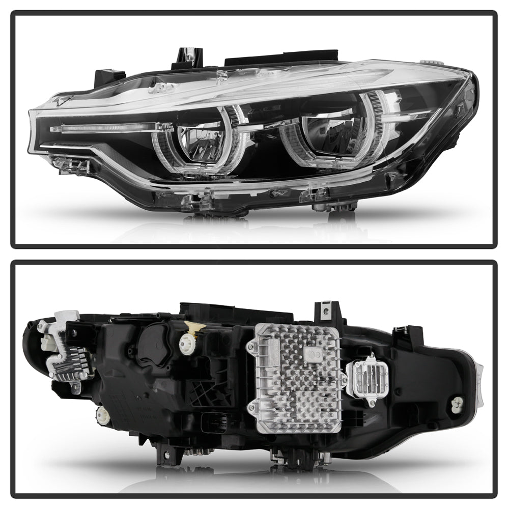 Spyder Auto 9948534 FULL LED Projector Headlights - Chrome