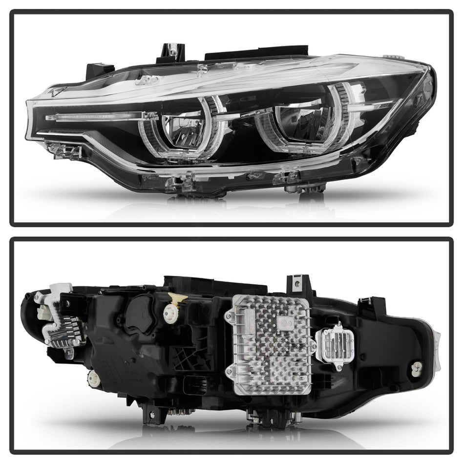 Spyder Auto 9948534 FULL LED Projector Headlights - Chrome