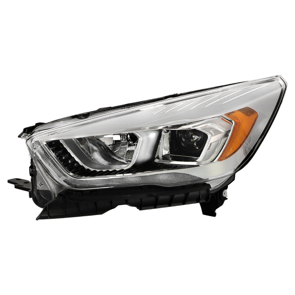 Spyder Auto 9956126 DRL Chrome Bezel Headlight - OE Left