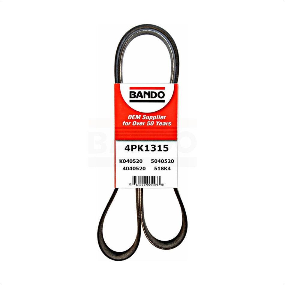 Power Steering Accessory Drive Belt BAN-4PK1315 For Dodge Neon SX 2.0 by Bando