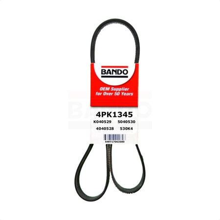 Air Conditioning Accessory Drive Belt BAN-4PK1345 For Nissan Frontier Xterra with OE No.11920-4S100 by Bando