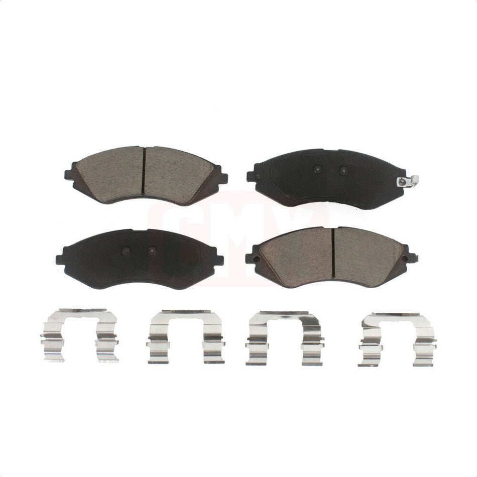 Front Ceramic Disc Brake Pads CMX-D1035 For Chevrolet Aveo Spark Suzuki Forenza Aveo5 Reno Daewoo EV Pontiac G3 Lanos Leganza Nubira Wave Wave5 Optra Swift+ by CMX