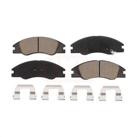 Front Ceramic Disc Brake Pads CMX-D1074 For Kia Spectra Spectra5 by CMX