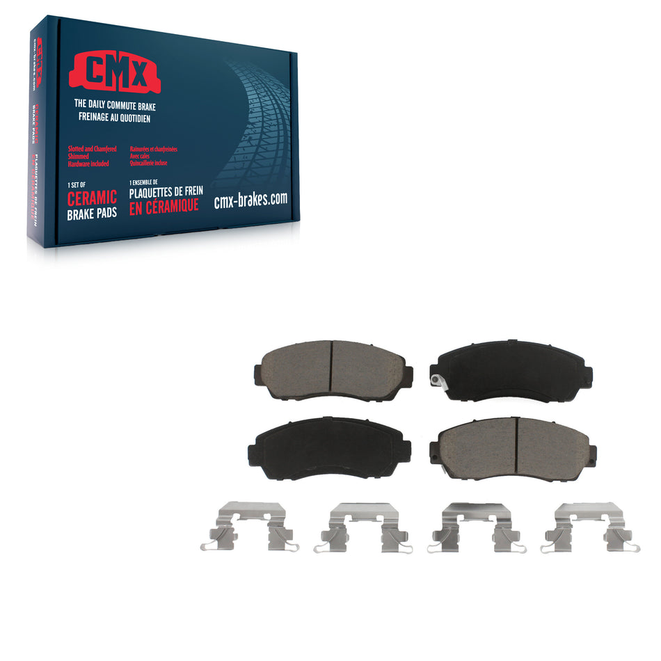 Front Ceramic Disc Brake Pads CMX-D1089 For Honda CR-V Odyssey Acura RDX Accord Crosstour