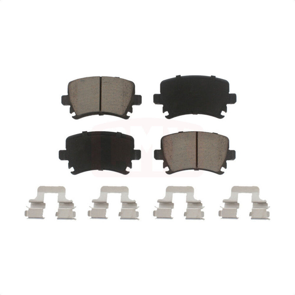 Rear Ceramic Disc Brake Pads CMX-D1108 For Volkswagen Jetta Audi Tiguan GTI CC A4 Quattro Passat A6 Rabbit Golf Eos A3 Q3 TT Limited R R32 R8 S6 RS TTS by CMX