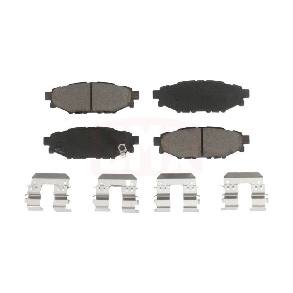 Rear Ceramic Disc Brake Pads CMX-D1114 For Subaru Forester Outback Impreza Crosstrek Legacy XV WRX Scion FR-S BRZ by CMX