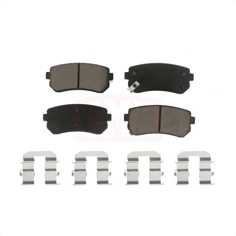 Rear Ceramic Disc Brake Pads CMX-D1157 For Hyundai Kia Tucson Sonata Elantra Sportage Forte Accent Rio Cadenza Koup Rio5 Forte5 by CMX