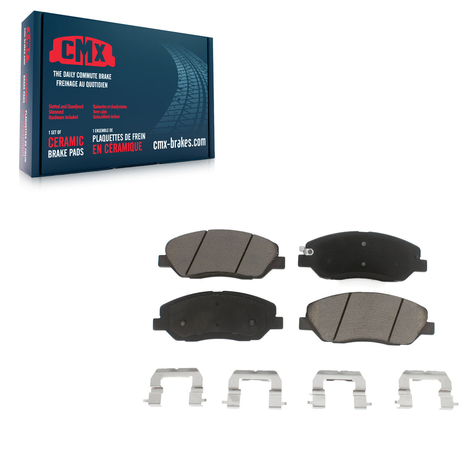 Front Ceramic Disc Brake Pads CMX-D1202 For Hyundai Santa Fe Kia Sedona Genesis Entourage Borrego XL