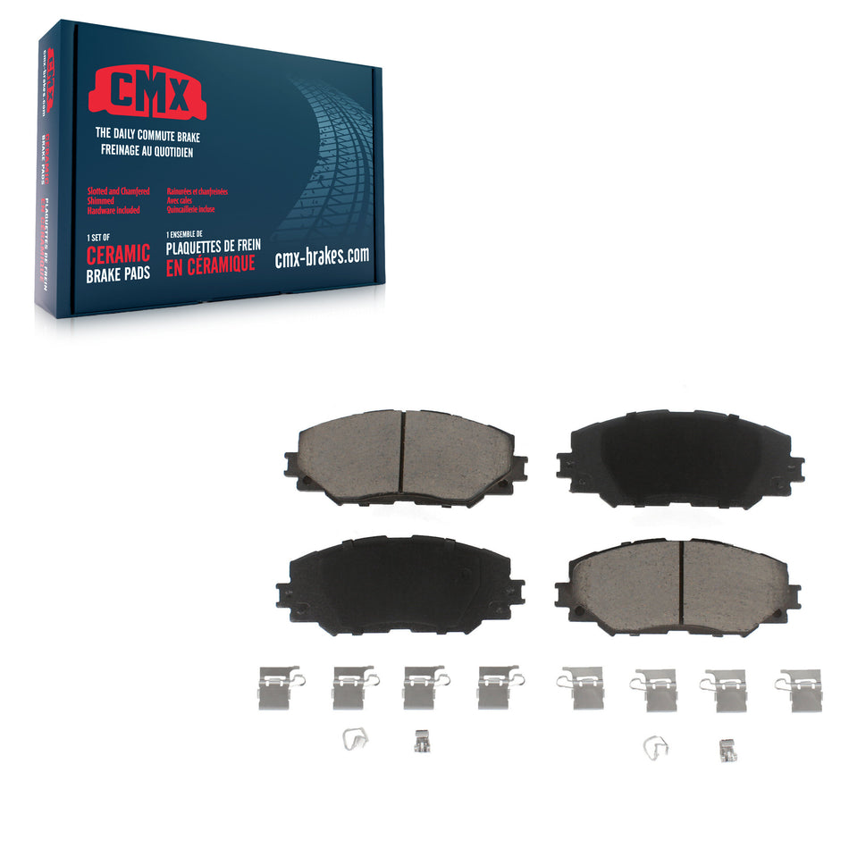 Front Ceramic Disc Brake Pads CMX-D1210 For Toyota Corolla RAV4 Matrix Pontiac Vibe Prius V Scion xB