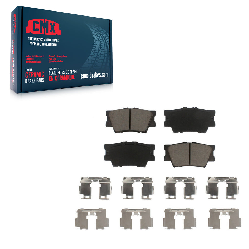 Rear Ceramic Disc Brake Pads CMX-D1212 For Toyota RAV4 Camry Matrix Lexus ES350 Pontiac Vibe Avalon