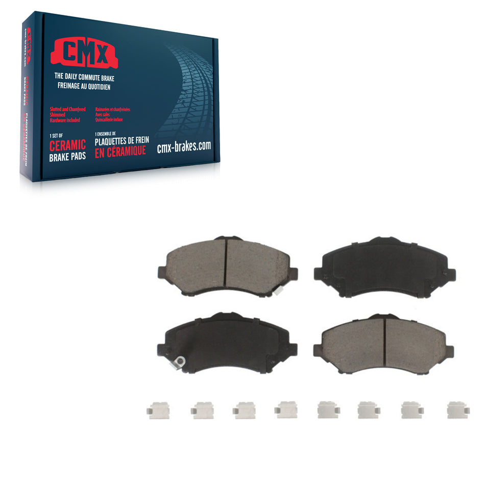 Front Ceramic Disc Brake Pads CMX-D1273 For Dodge Grand Caravan Jeep Wrangler Journey Chrysler Town