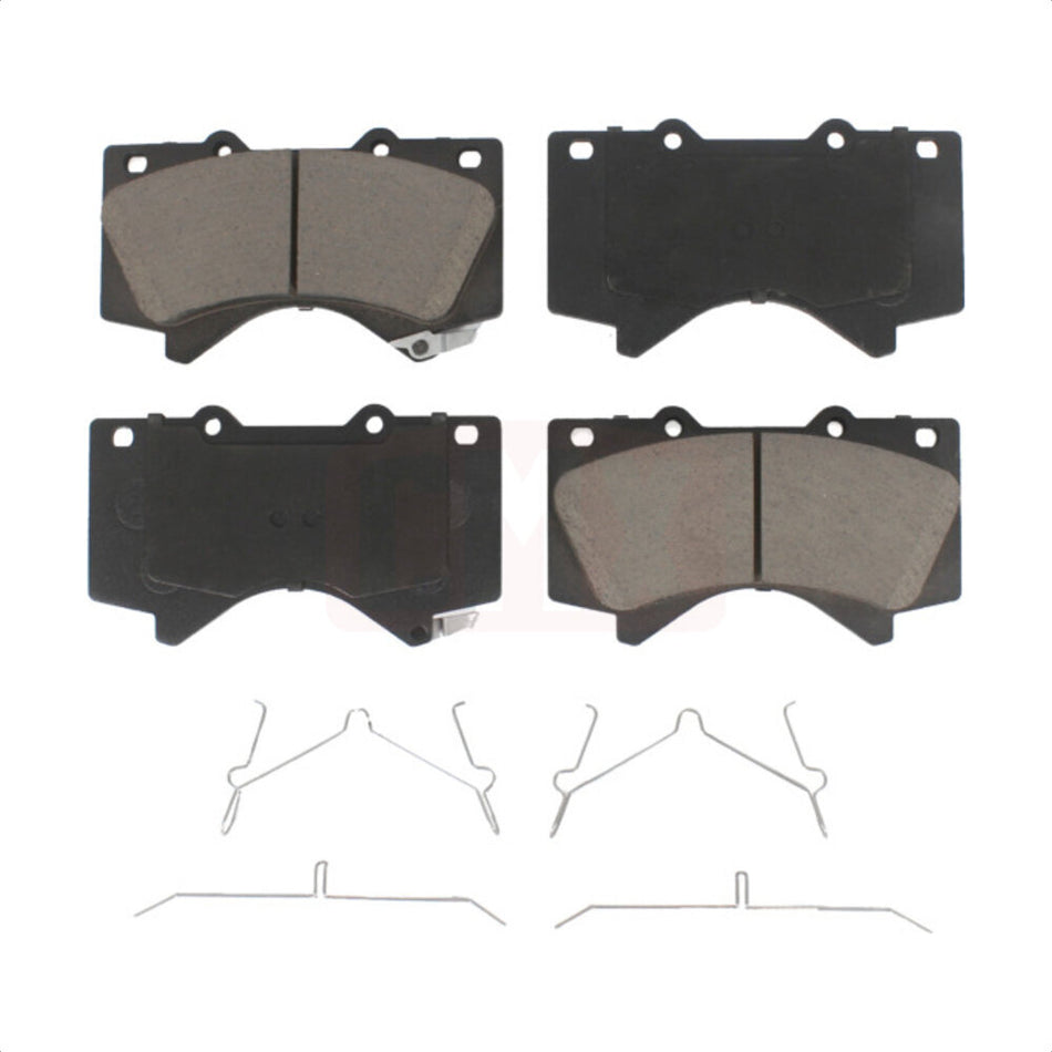 Front Ceramic Disc Brake Pads CMX-D1303 For Toyota Tundra Sequoia Lexus LX570 Land Cruiser by CMX