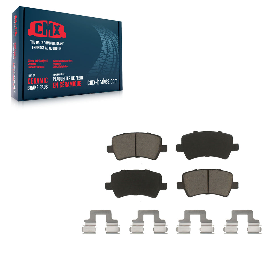 Rear Ceramic Disc Brake Pads CMX-D1307 For Volvo XC60 XC70 S60 Land Rover Range Evoque V60 S80 Cross